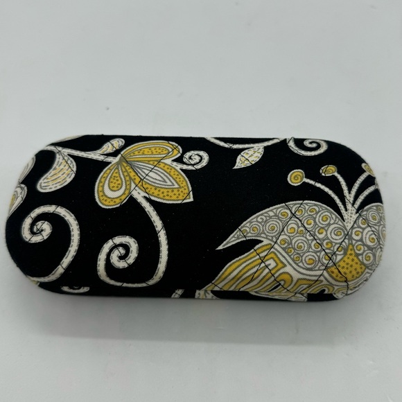 Vera Bradley Yellow Bird eye/sunglasses case - Picture 3 of 3